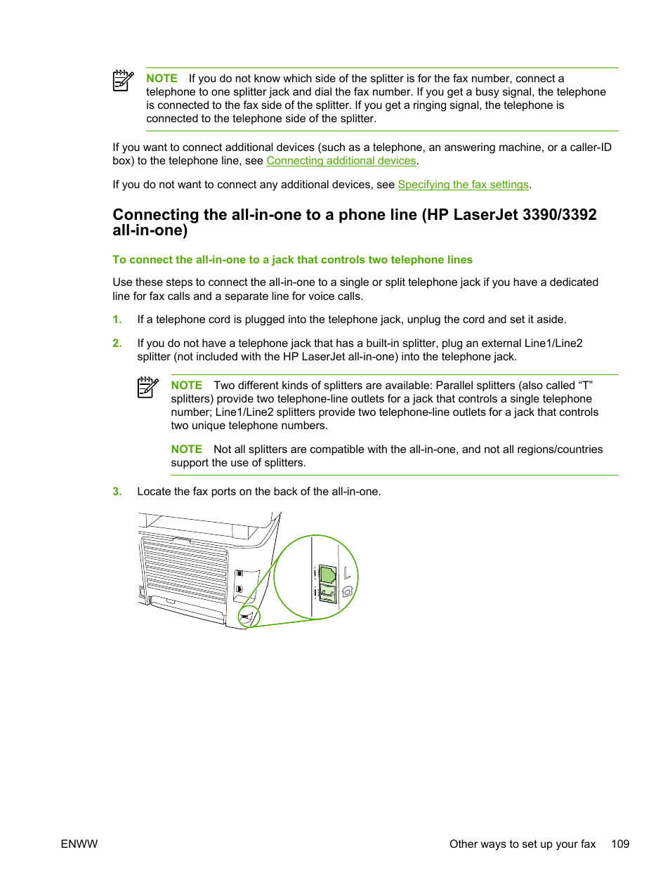 HP LaserJet 3055 User Manual | Page 127 / 430