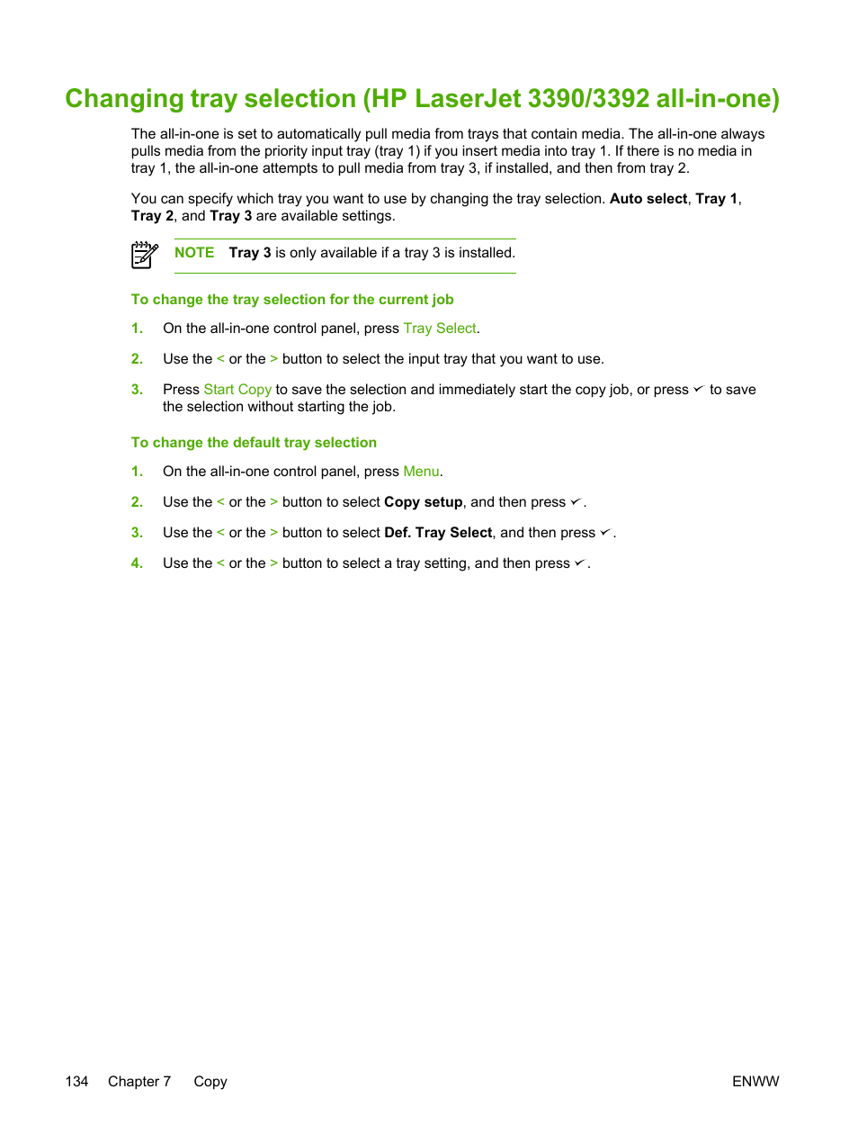 HP LaserJet 3055 User Manual | Page 152 / 430