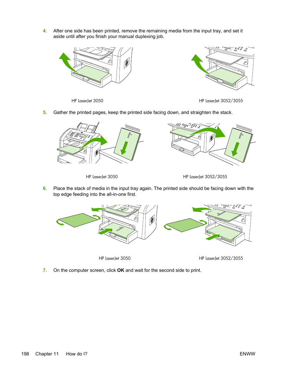 HP LaserJet 3055 User Manual | Page 216 / 430