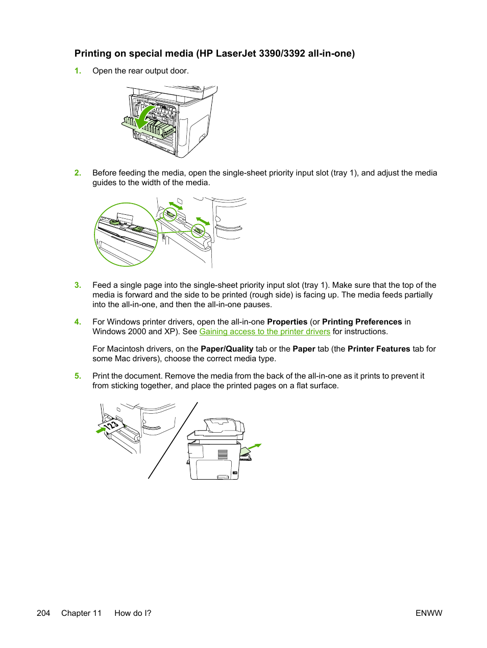 HP LaserJet 3055 User Manual | Page 222 / 430