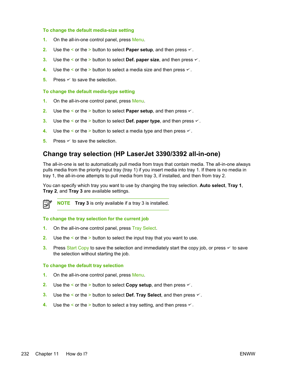 HP LaserJet 3055 User Manual | Page 250 / 430