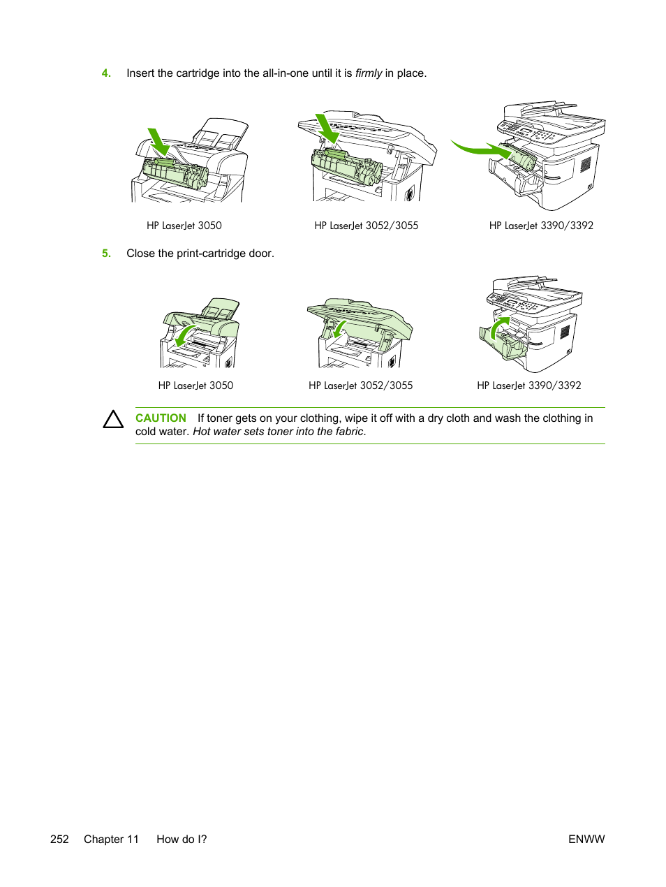 HP LaserJet 3055 User Manual | Page 270 / 430