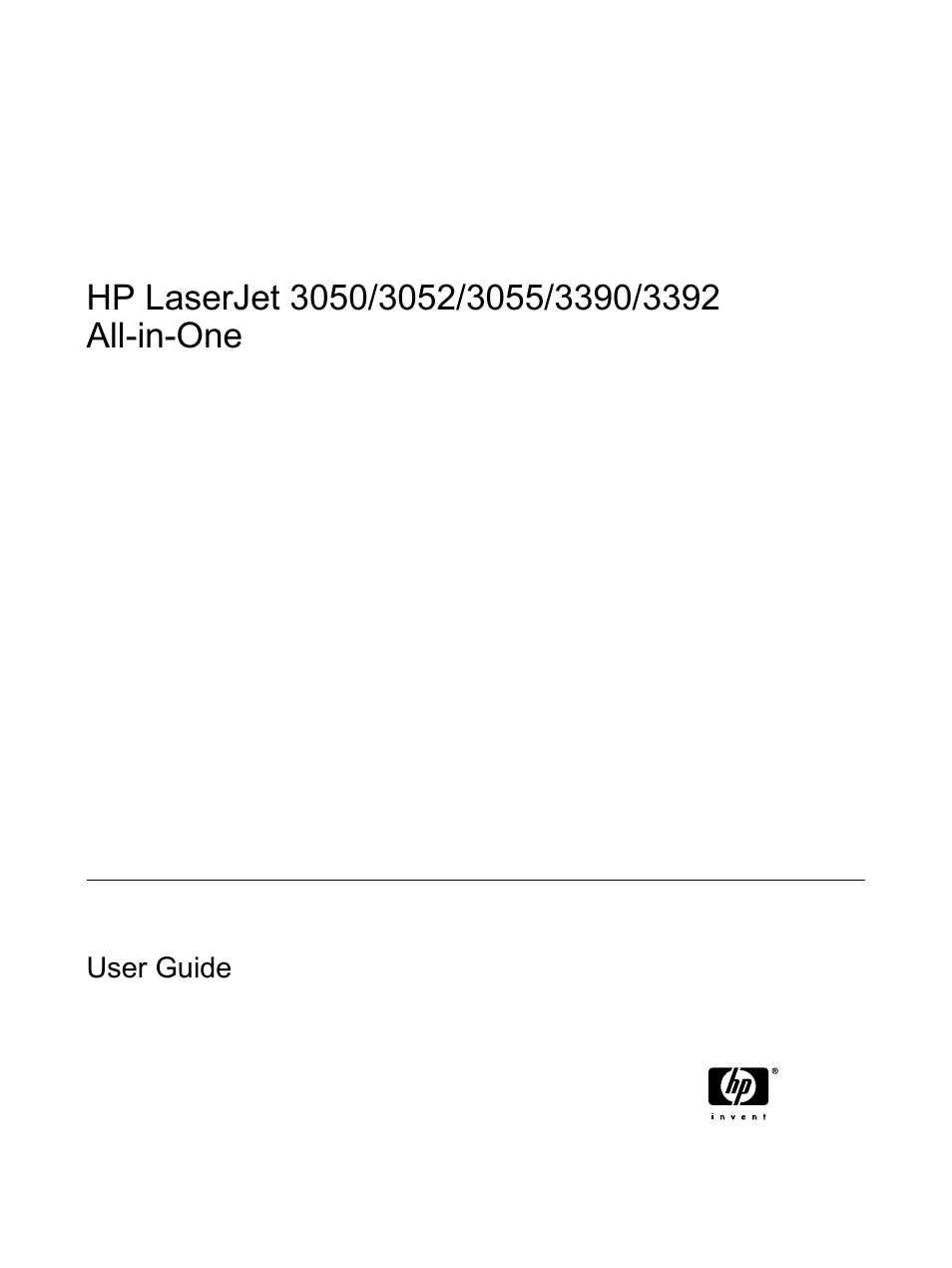 HP LaserJet 3055 User Manual | Page 3 / 430