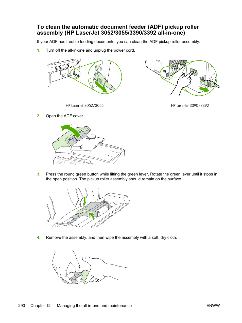 HP LaserJet 3055 User Manual | Page 308 / 430