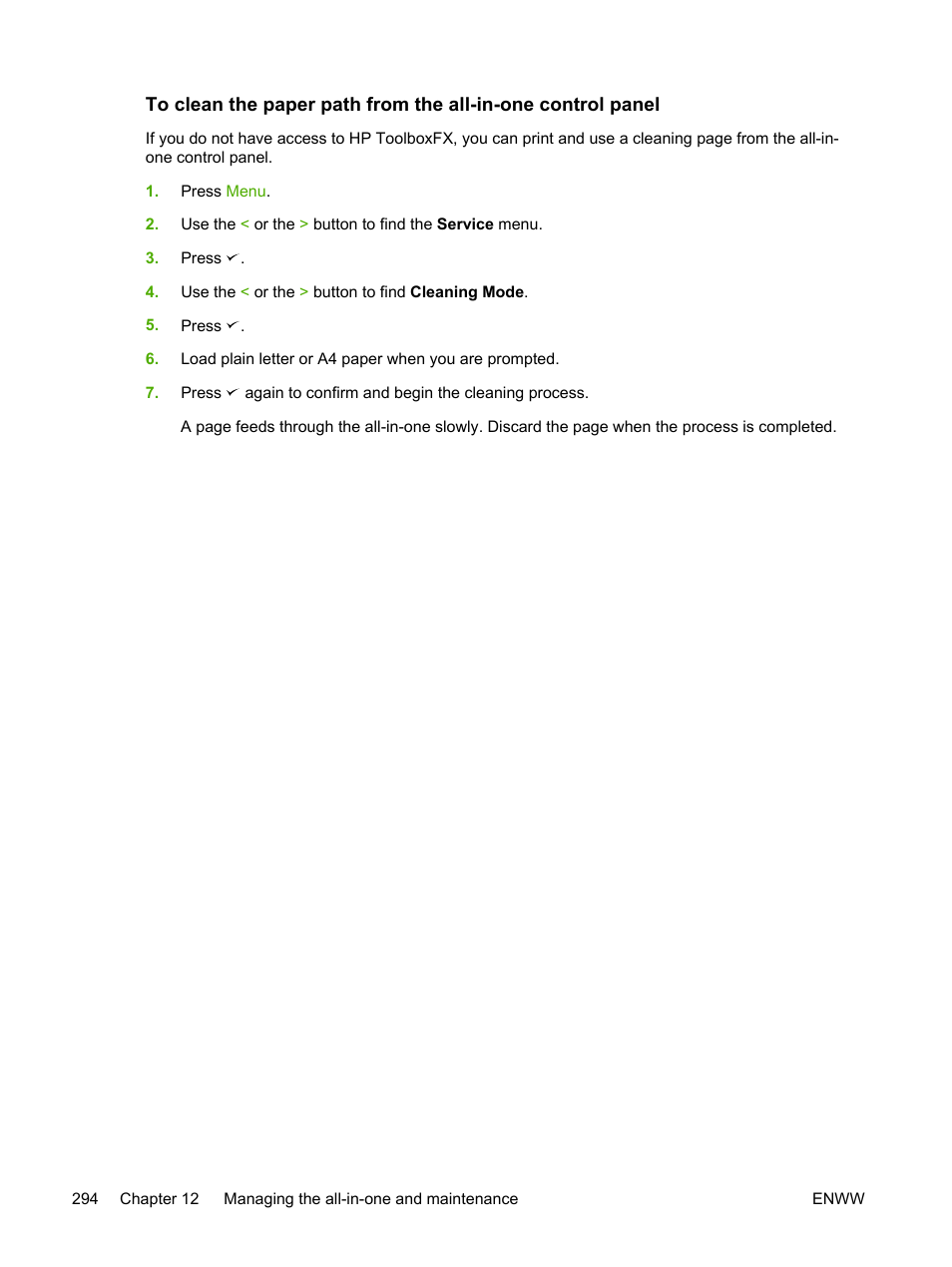 Panel | HP LaserJet 3055 User Manual | Page 312 / 430