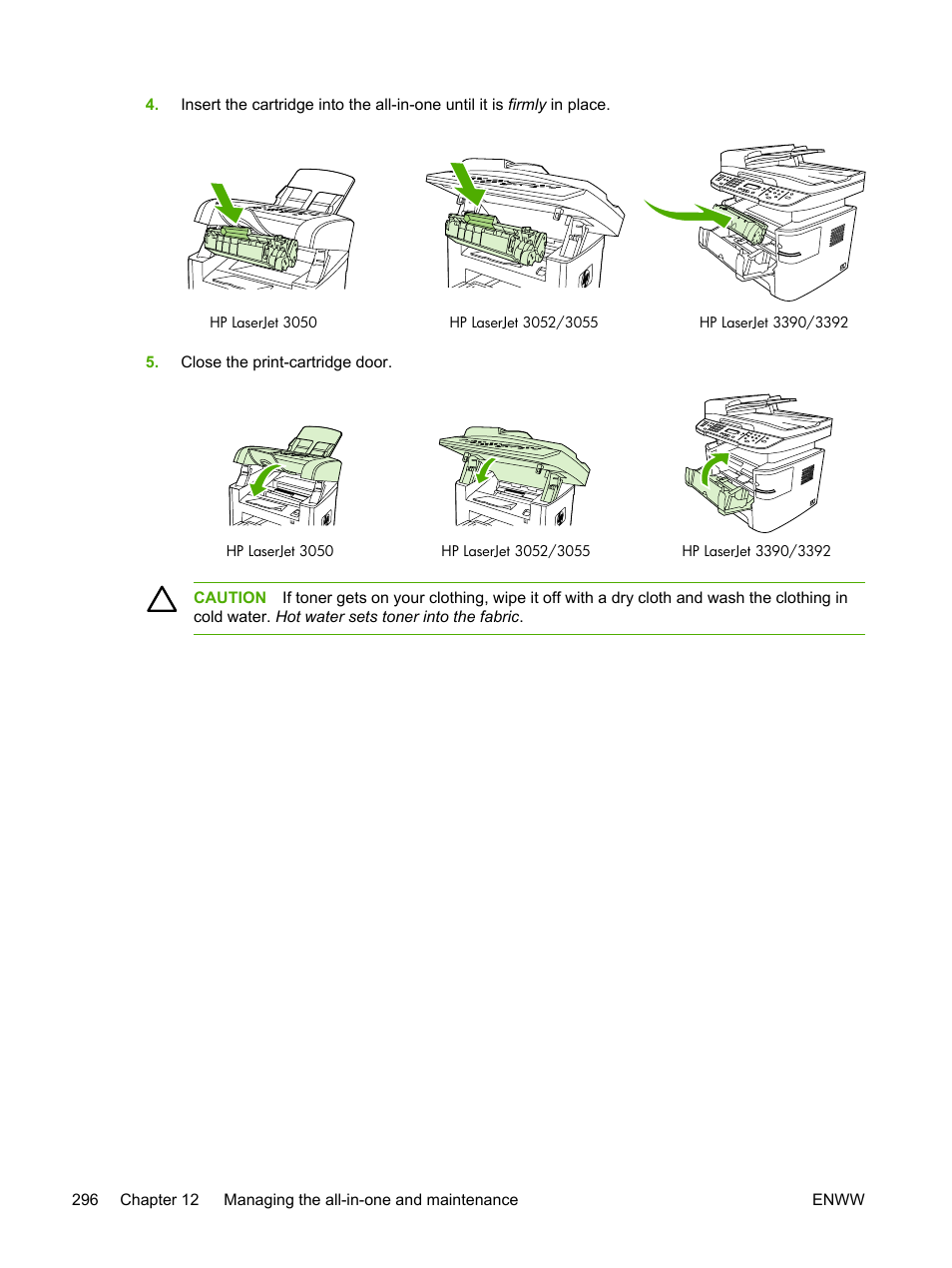 HP LaserJet 3055 User Manual | Page 314 / 430