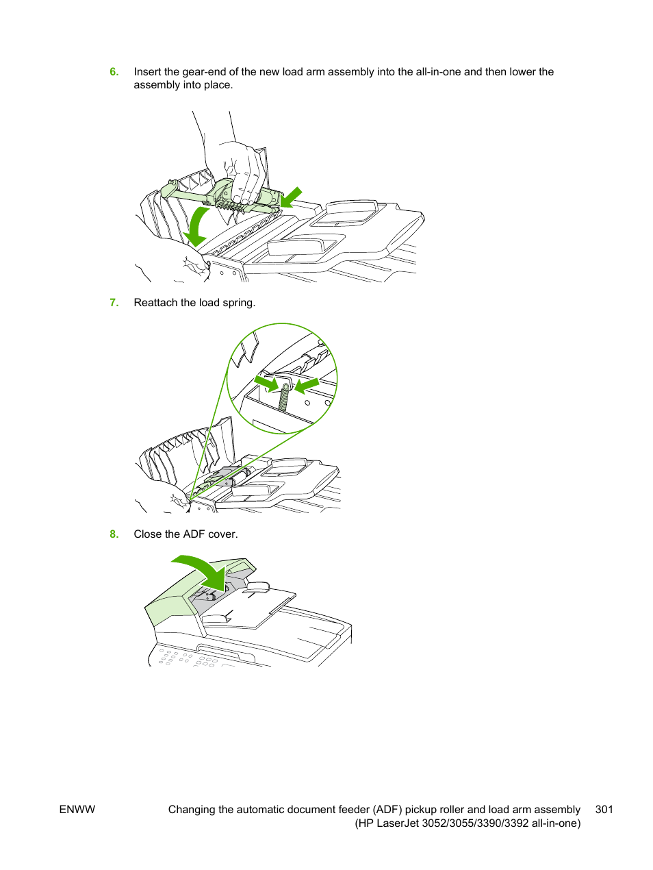 HP LaserJet 3055 User Manual | Page 319 / 430