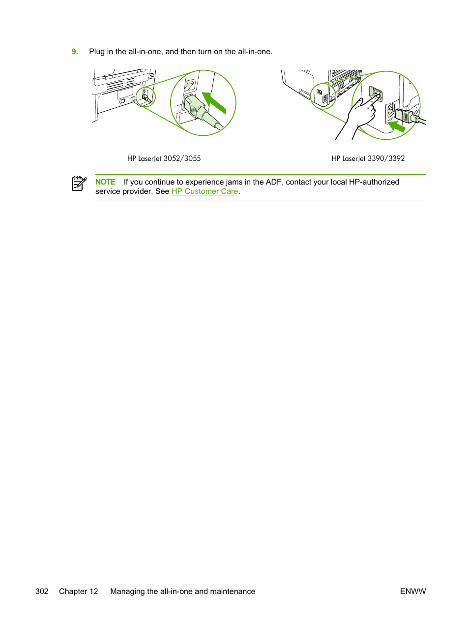 HP LaserJet 3055 User Manual | Page 320 / 430