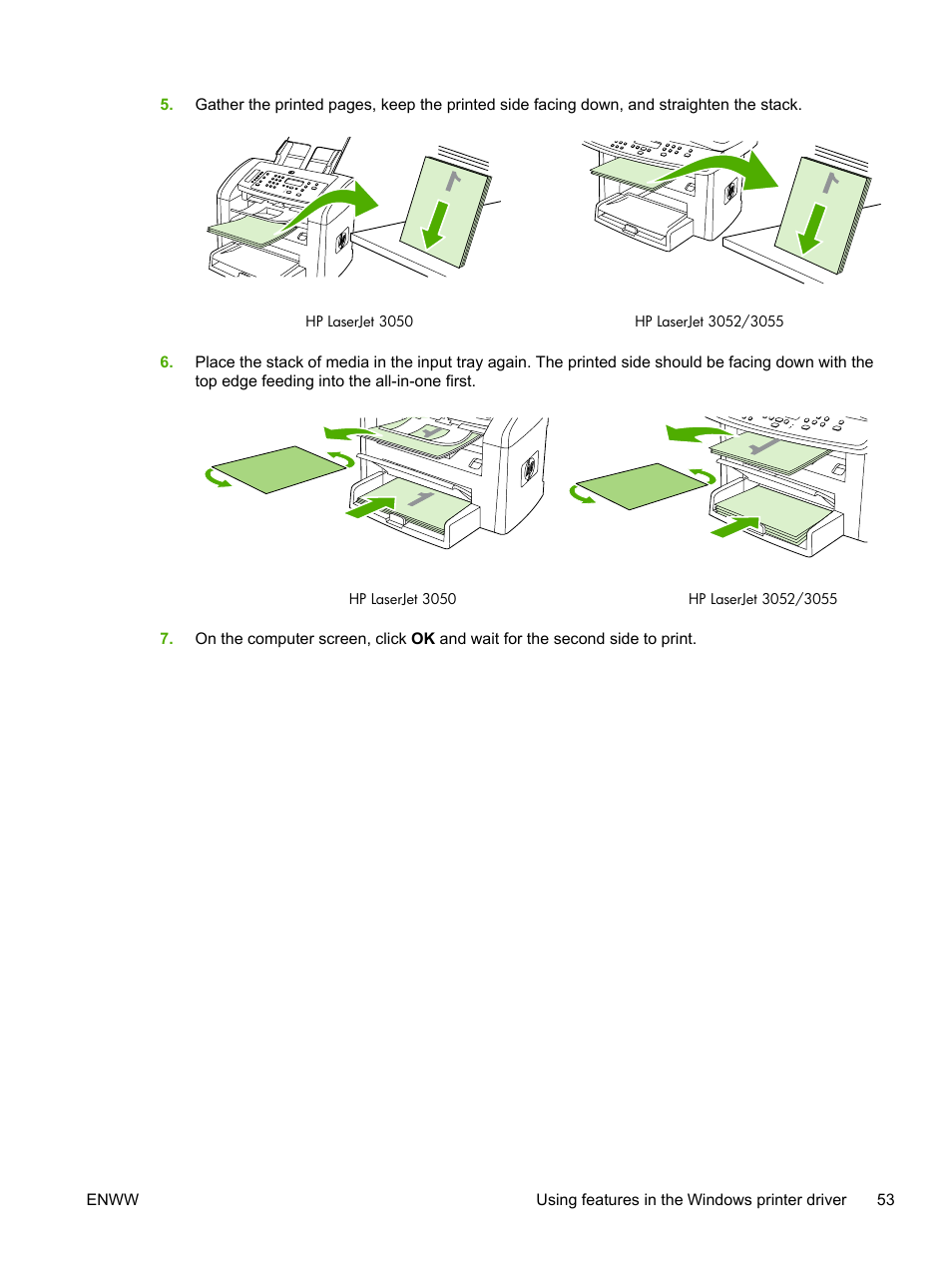 HP LaserJet 3055 User Manual | Page 71 / 430