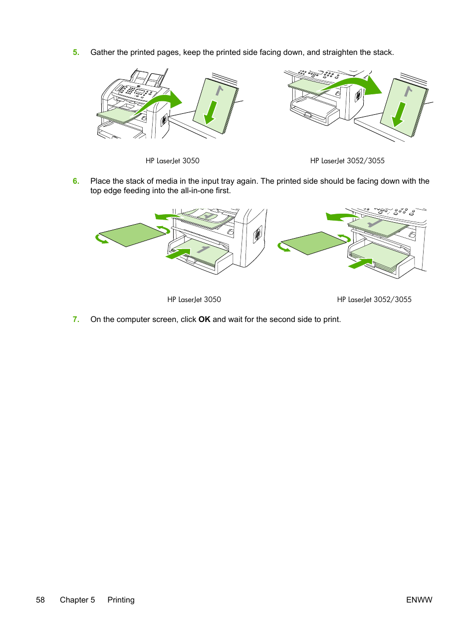 HP LaserJet 3055 User Manual | Page 76 / 430