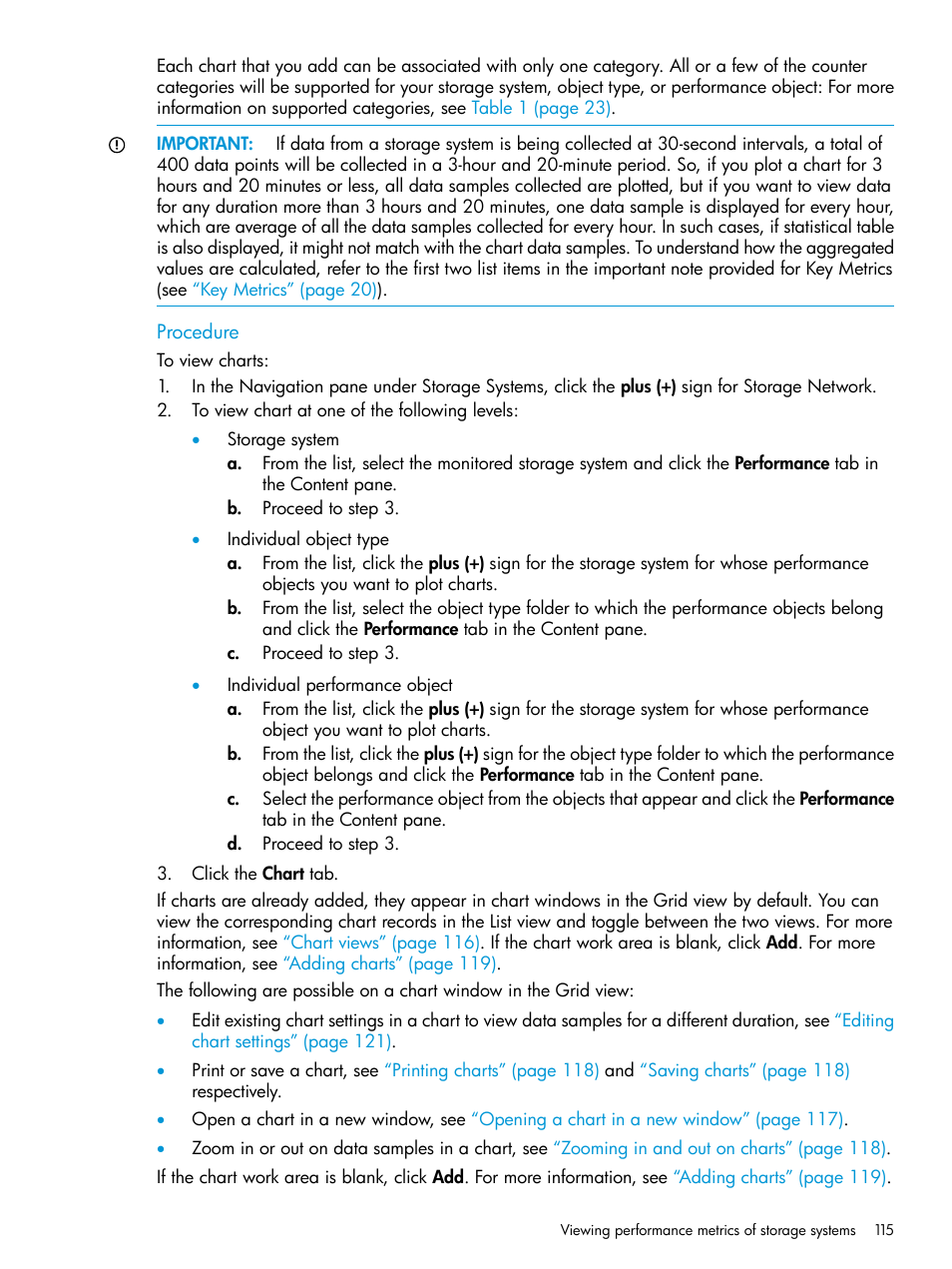 HP P6000 Performance Advisor Software User Manual | Page 115 / 186