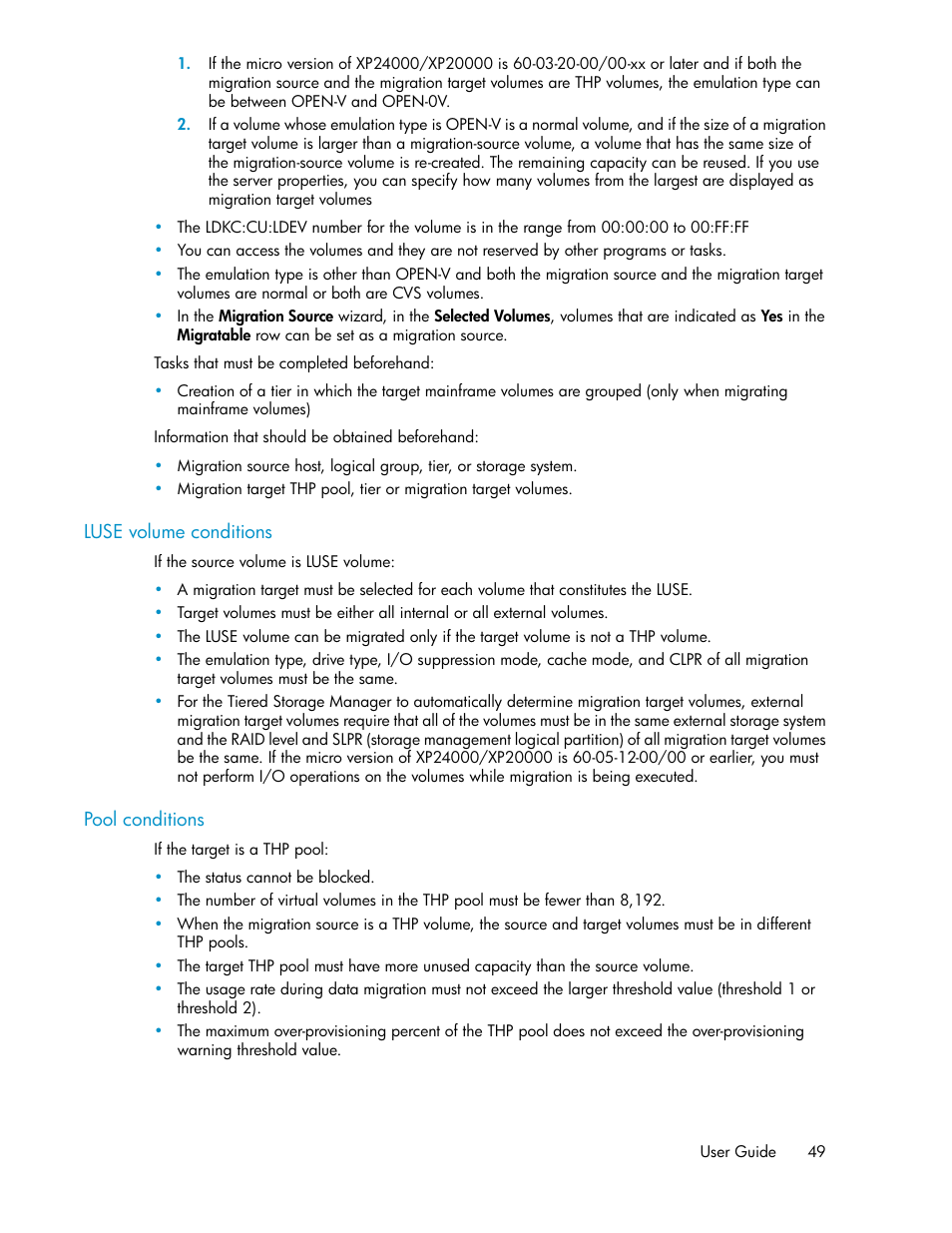 HP XP Array Manager Software User Manual | Page 49 / 128