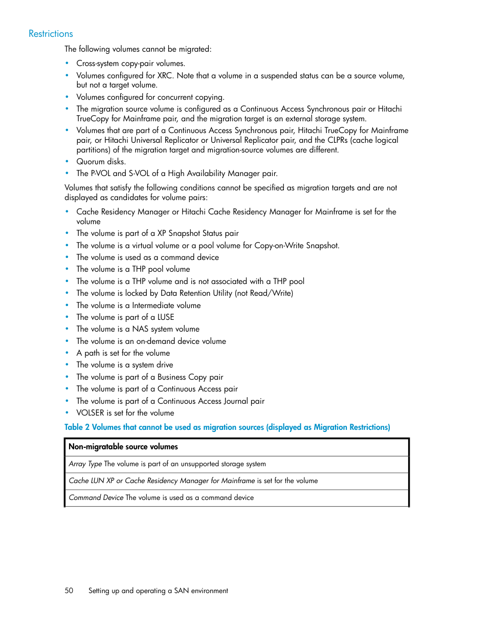 HP XP Array Manager Software User Manual | Page 50 / 128