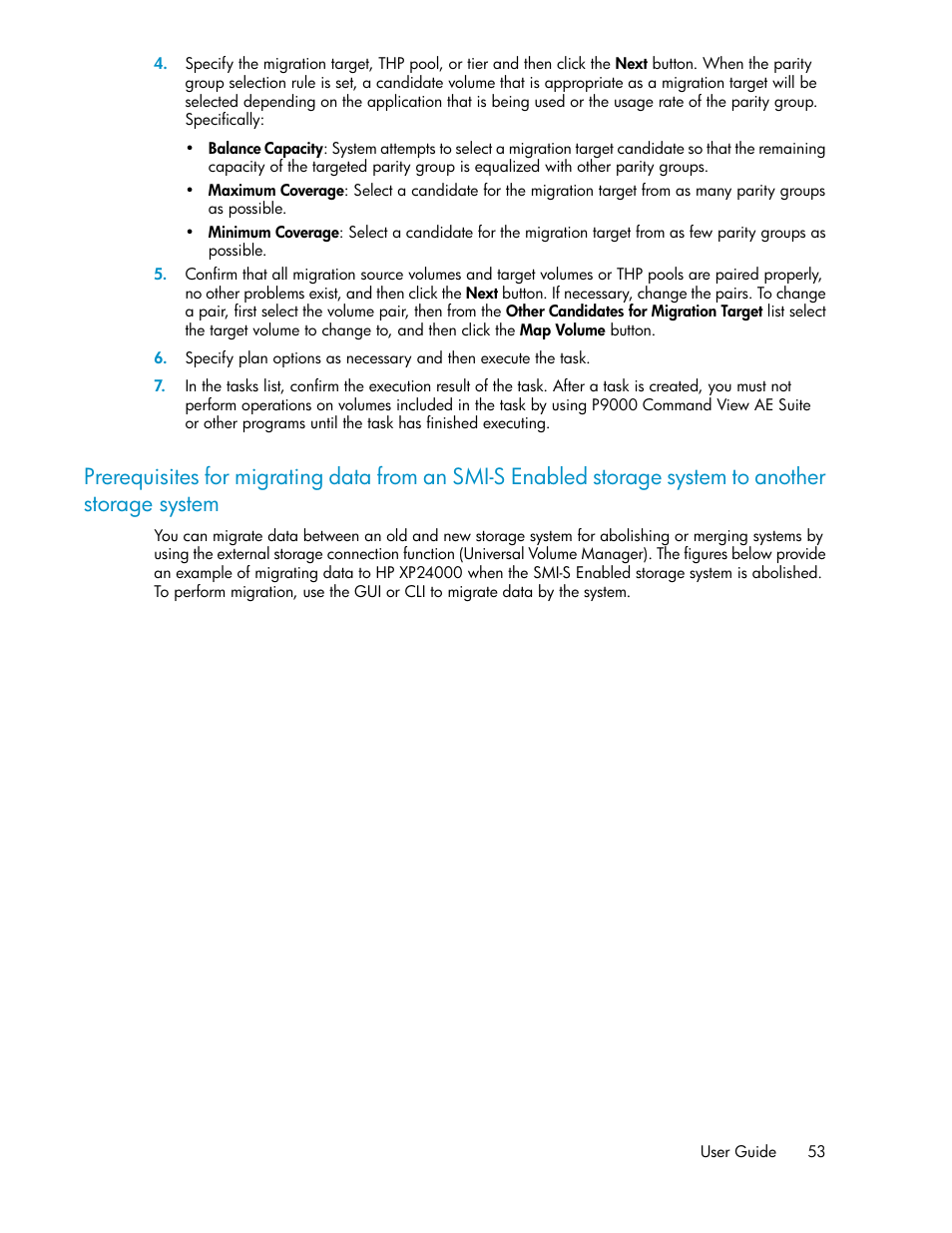 HP XP Array Manager Software User Manual | Page 53 / 128