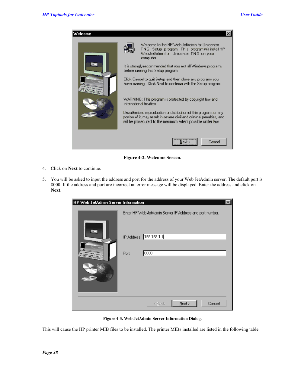 HP TopTools User Manual | Page 38 / 85
