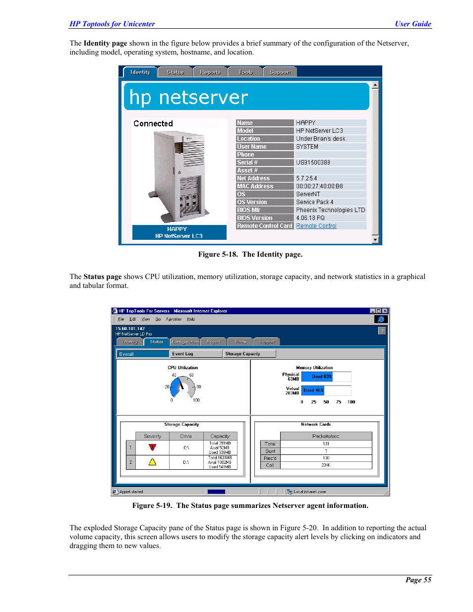 HP TopTools User Manual | Page 55 / 85