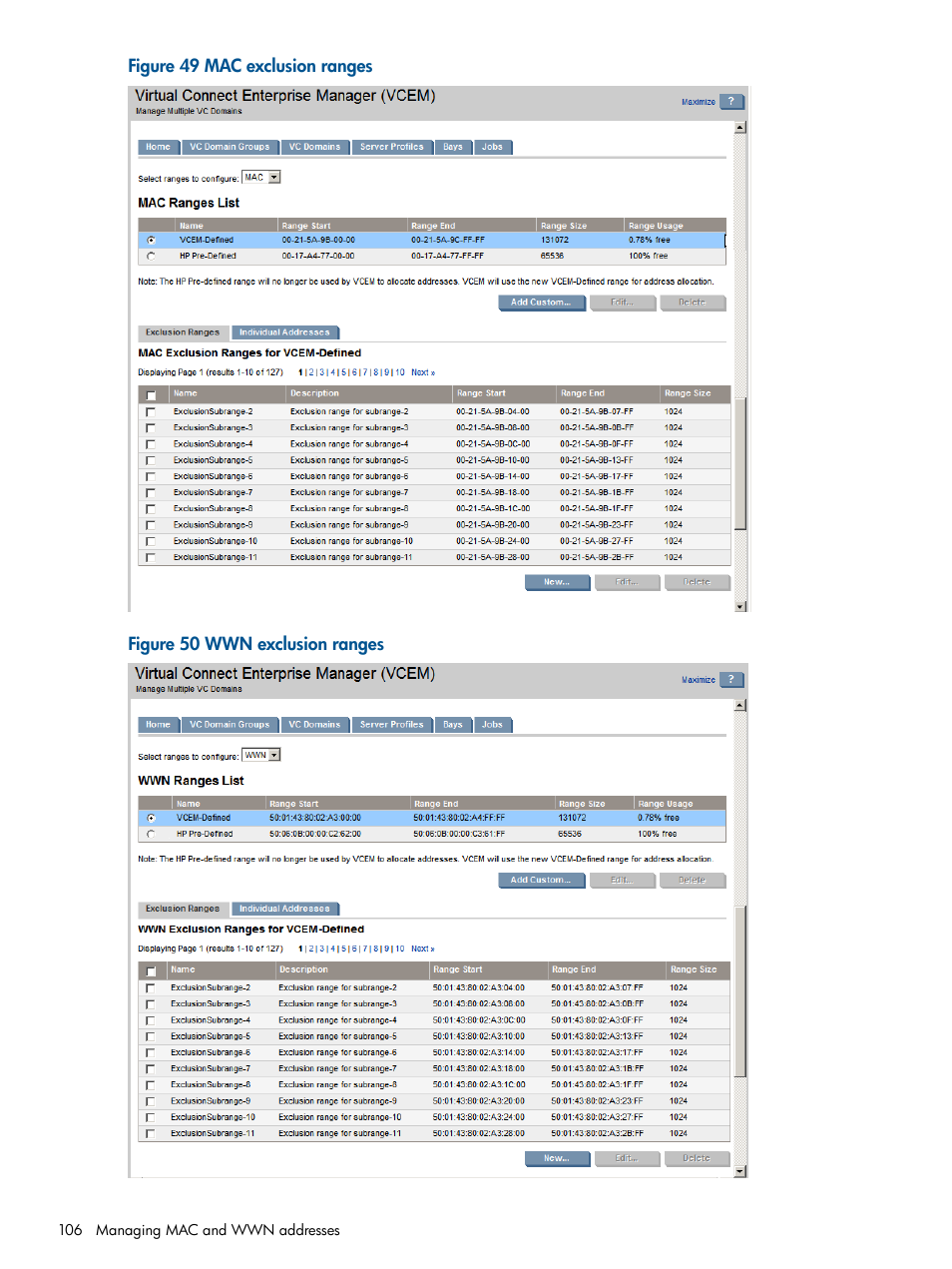 HP Insight Management-Software User Manual | Page 106 / 150