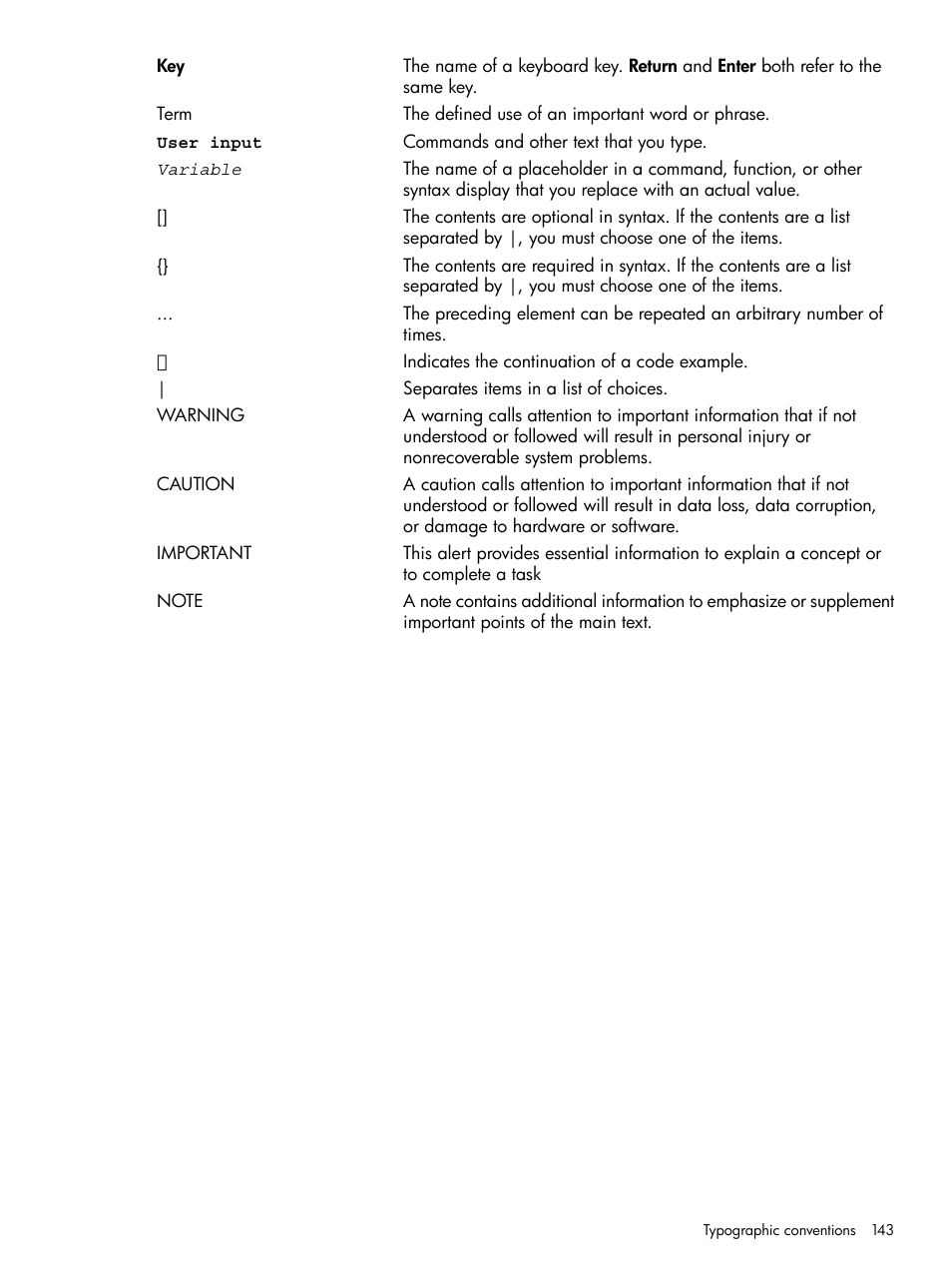 HP Insight Management-Software User Manual | Page 143 / 150