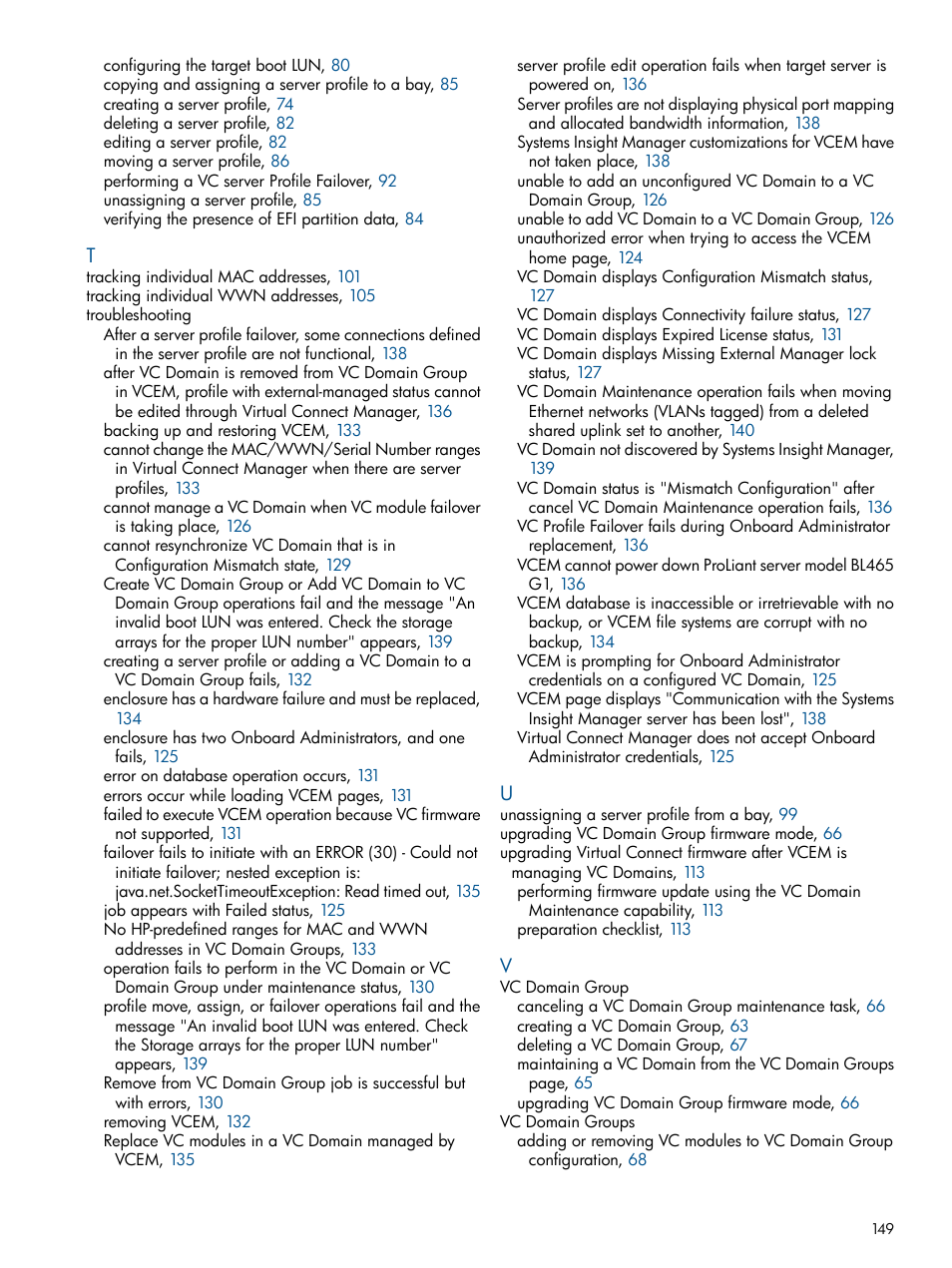 HP Insight Management-Software User Manual | Page 149 / 150