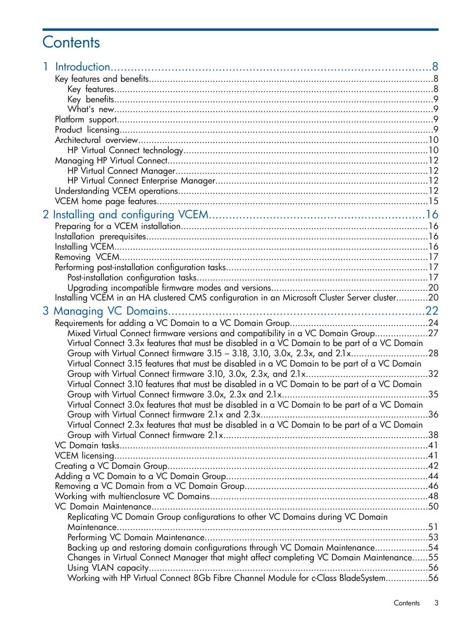 HP Insight Management-Software User Manual | Page 3 / 150