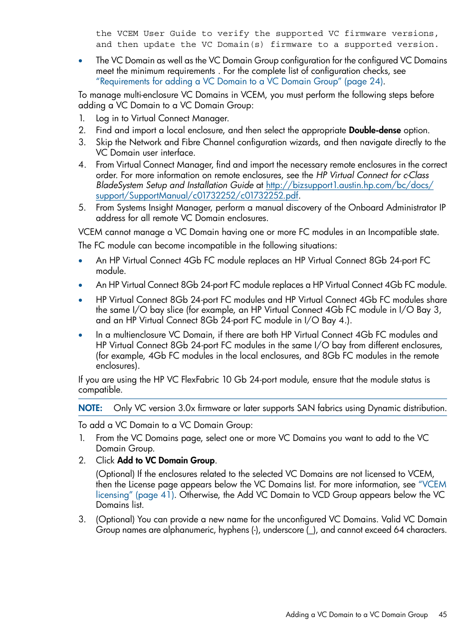 HP Insight Management-Software User Manual | Page 45 / 150