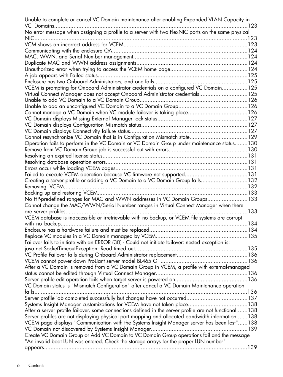 HP Insight Management-Software User Manual | Page 6 / 150