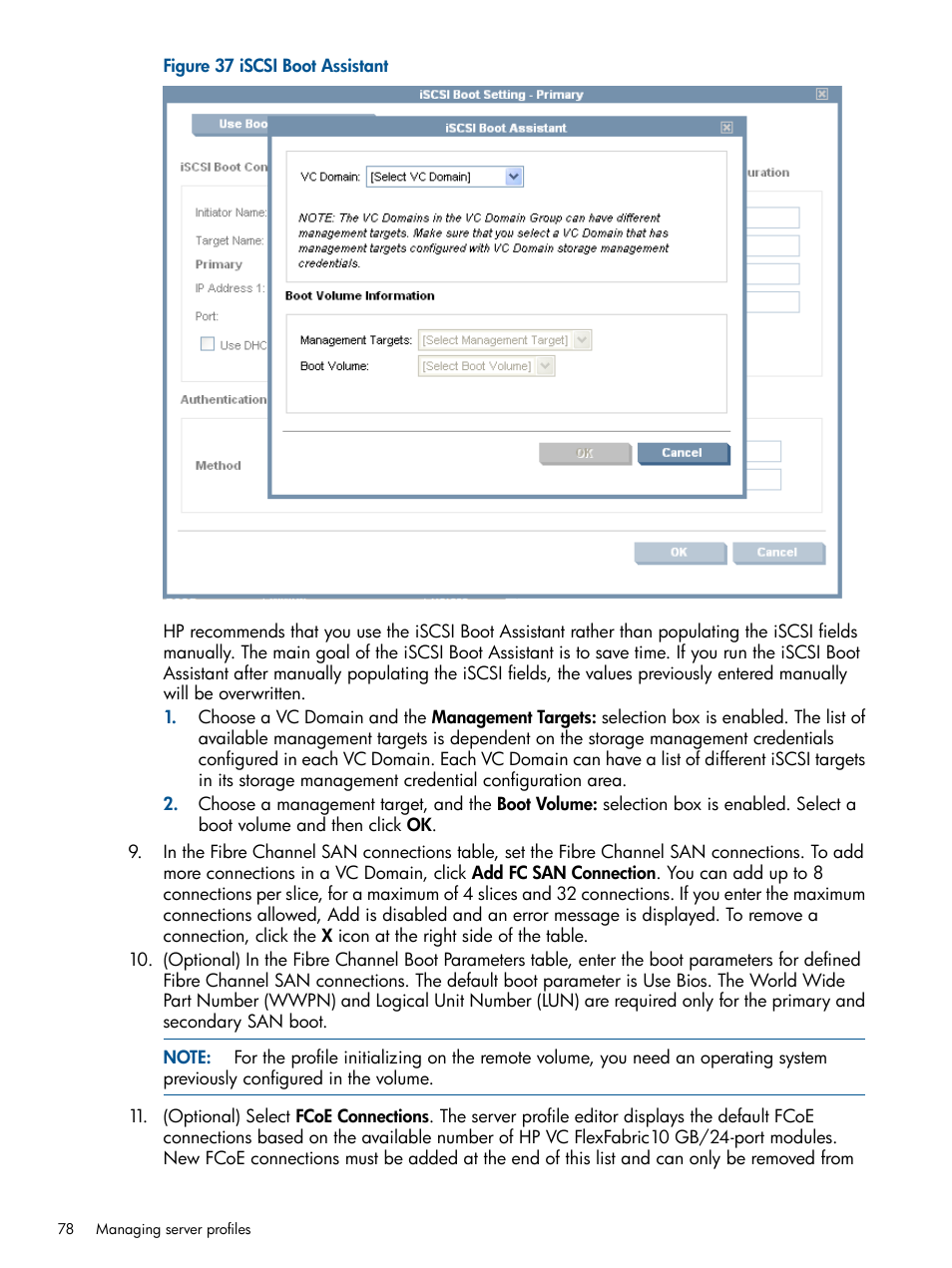 HP Insight Management-Software User Manual | Page 78 / 150