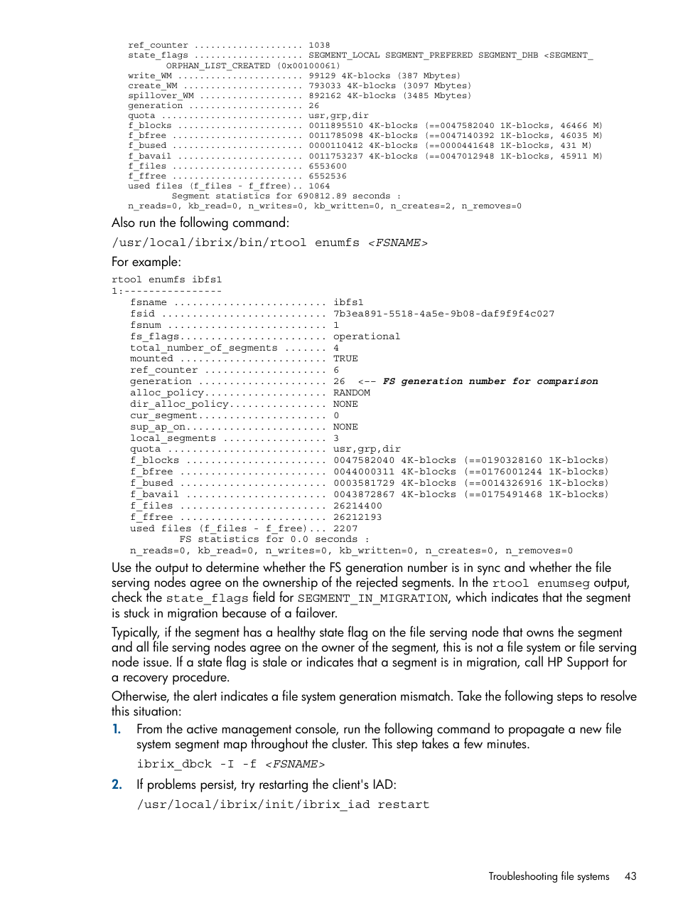 HP StoreAll Storage User Manual | Page 43 / 165