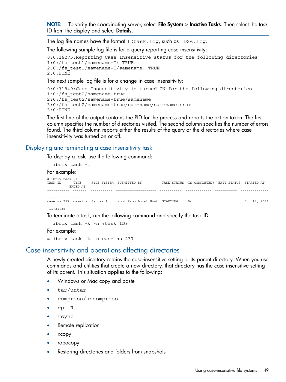 HP StoreAll Storage User Manual | Page 49 / 165