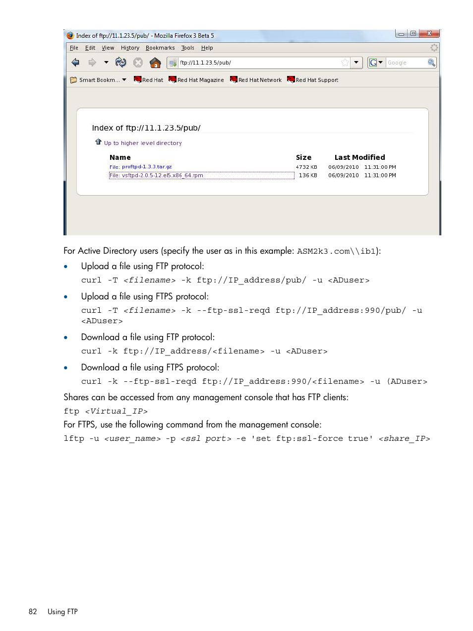 HP StoreAll Storage User Manual | Page 82 / 165