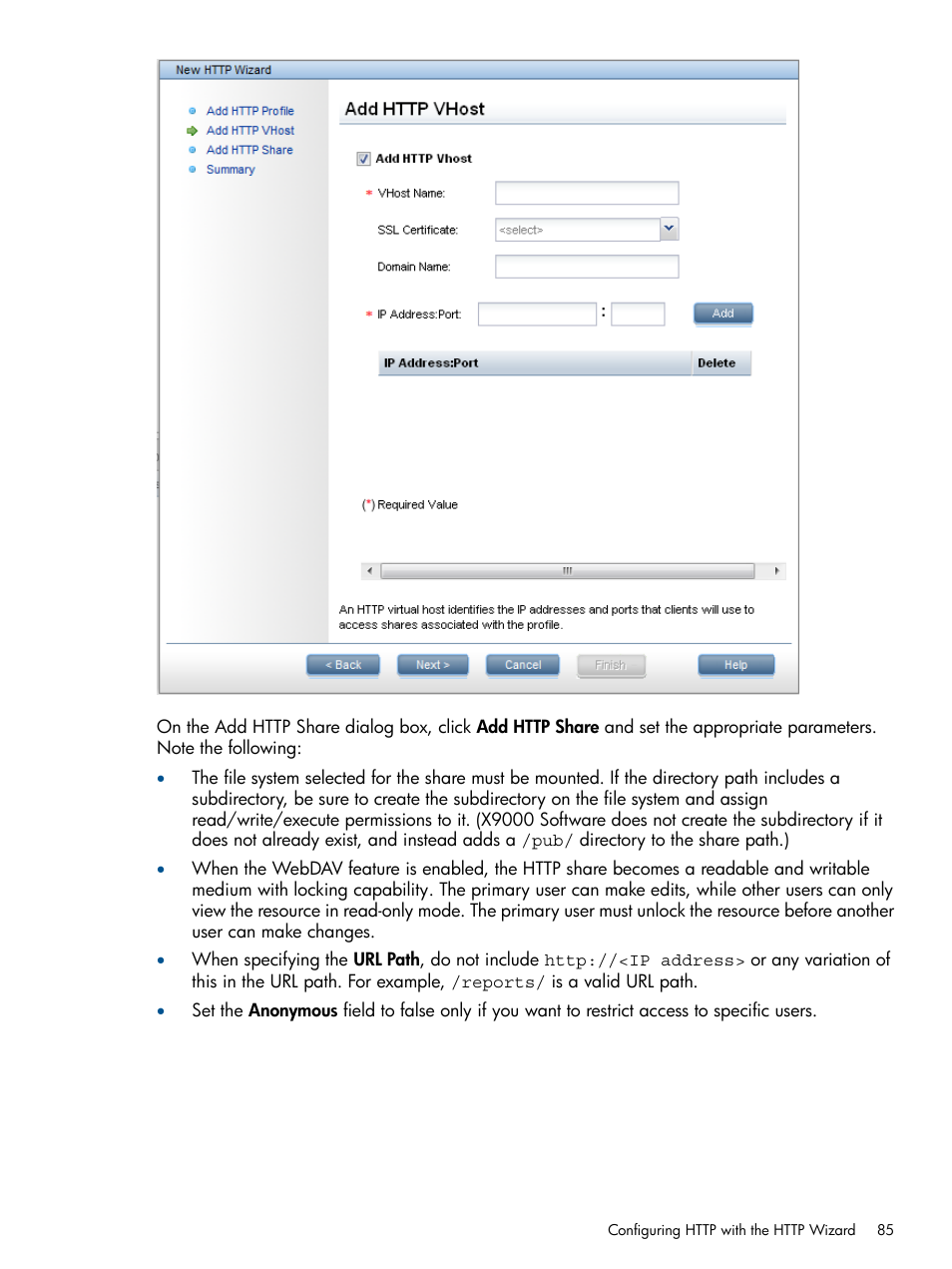 HP StoreAll Storage User Manual | Page 85 / 165