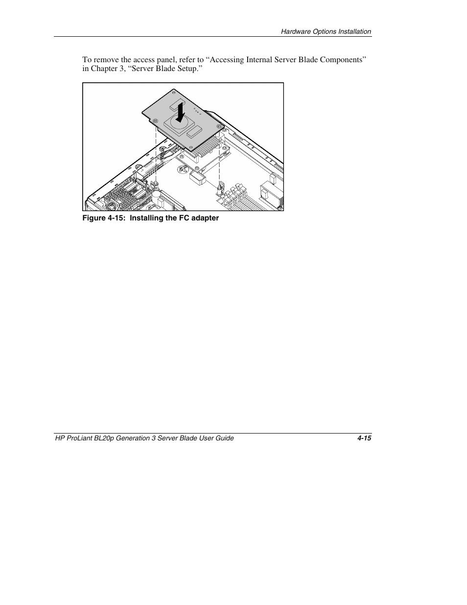 HP ProLiant BL20p G3 Server Blade User Manual | Page 44 / 115