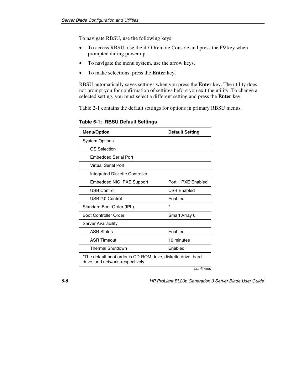 HP ProLiant BL20p G3 Server Blade User Manual | Page 52 / 115