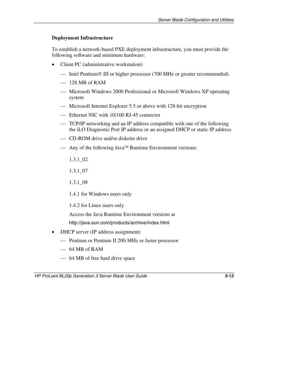 HP ProLiant BL20p G3 Server Blade User Manual | Page 57 / 115