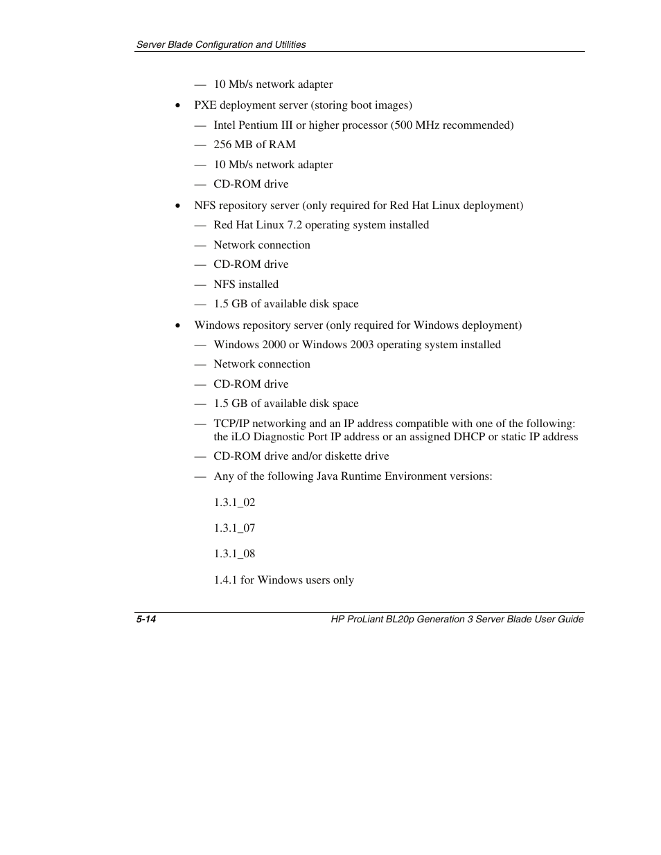 HP ProLiant BL20p G3 Server Blade User Manual | Page 58 / 115