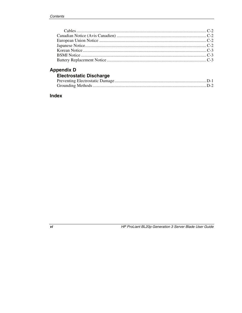 HP ProLiant BL20p G3 Server Blade User Manual | Page 6 / 115