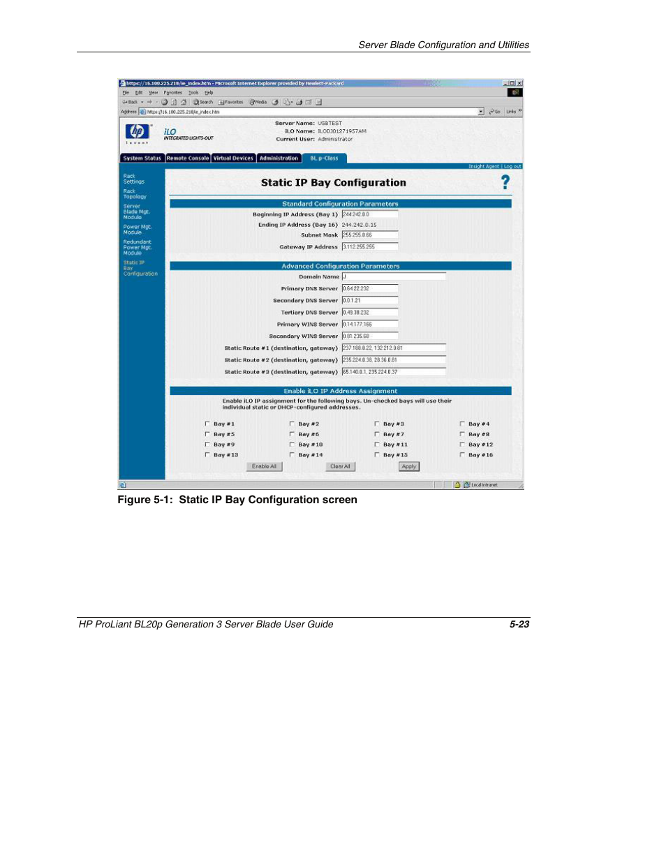 HP ProLiant BL20p G3 Server Blade User Manual | Page 67 / 115