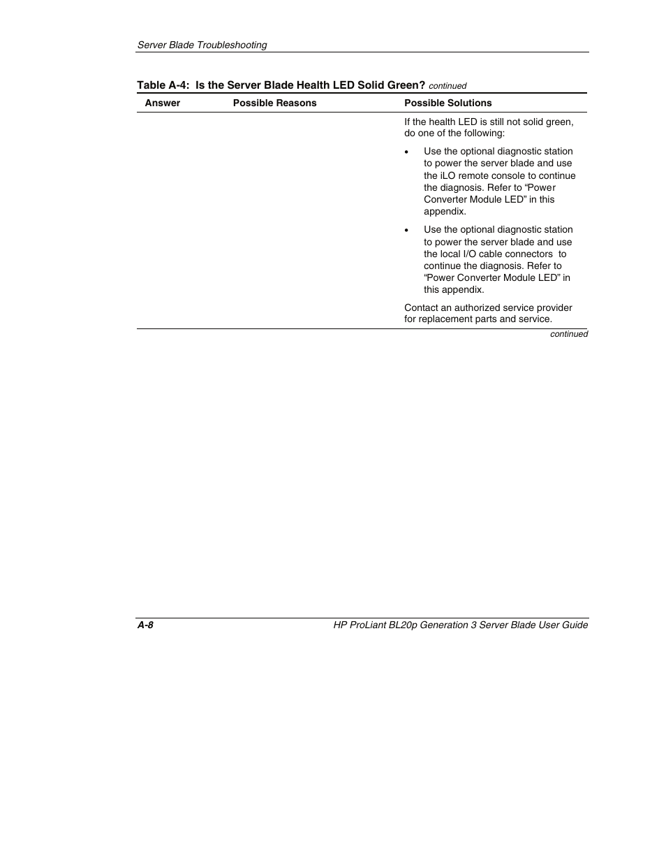 HP ProLiant BL20p G3 Server Blade User Manual | Page 93 / 115