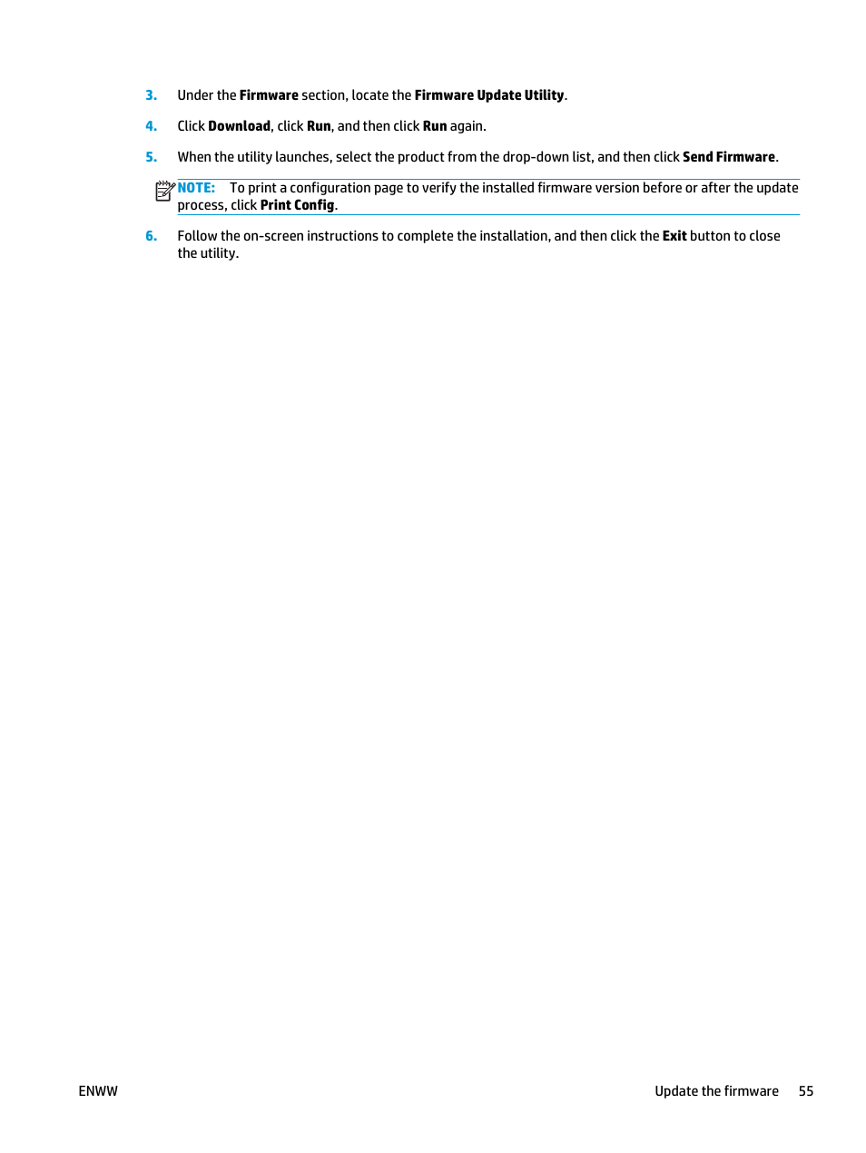 HP LaserJet Pro M701 Printer series User Manual | Page 63 / 98