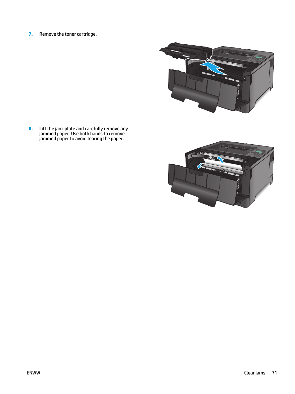 HP LaserJet Pro M701 Printer series User Manual | Page 79 / 98