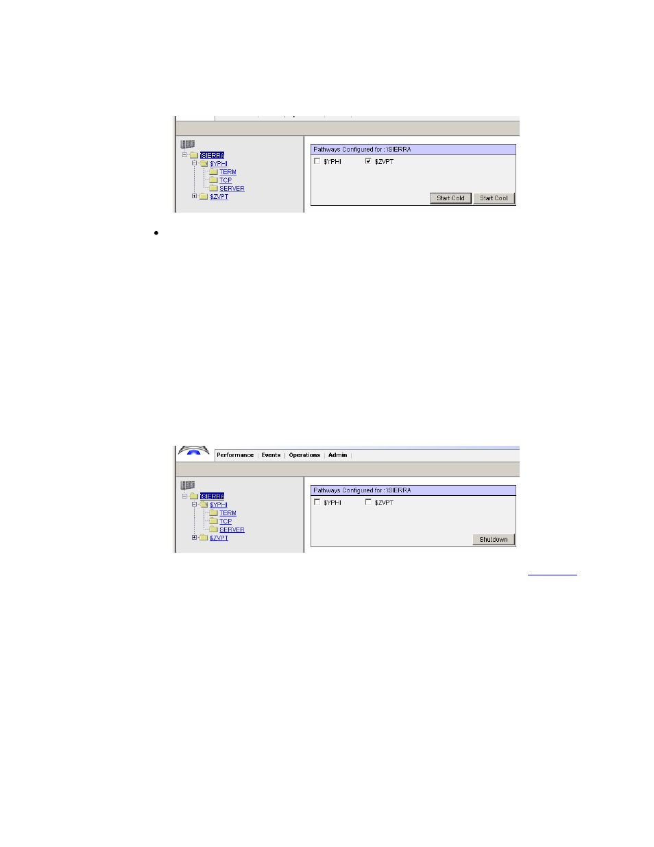 Back to top, Pathway level commands | HP Integrity NonStop H-Series User Manual | Page 22 / 40
