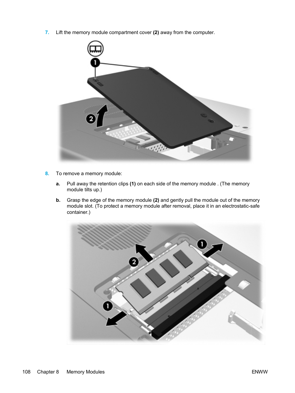 HP Pavilion dv5221tx Notebook PC User Manual | Page 118 / 184