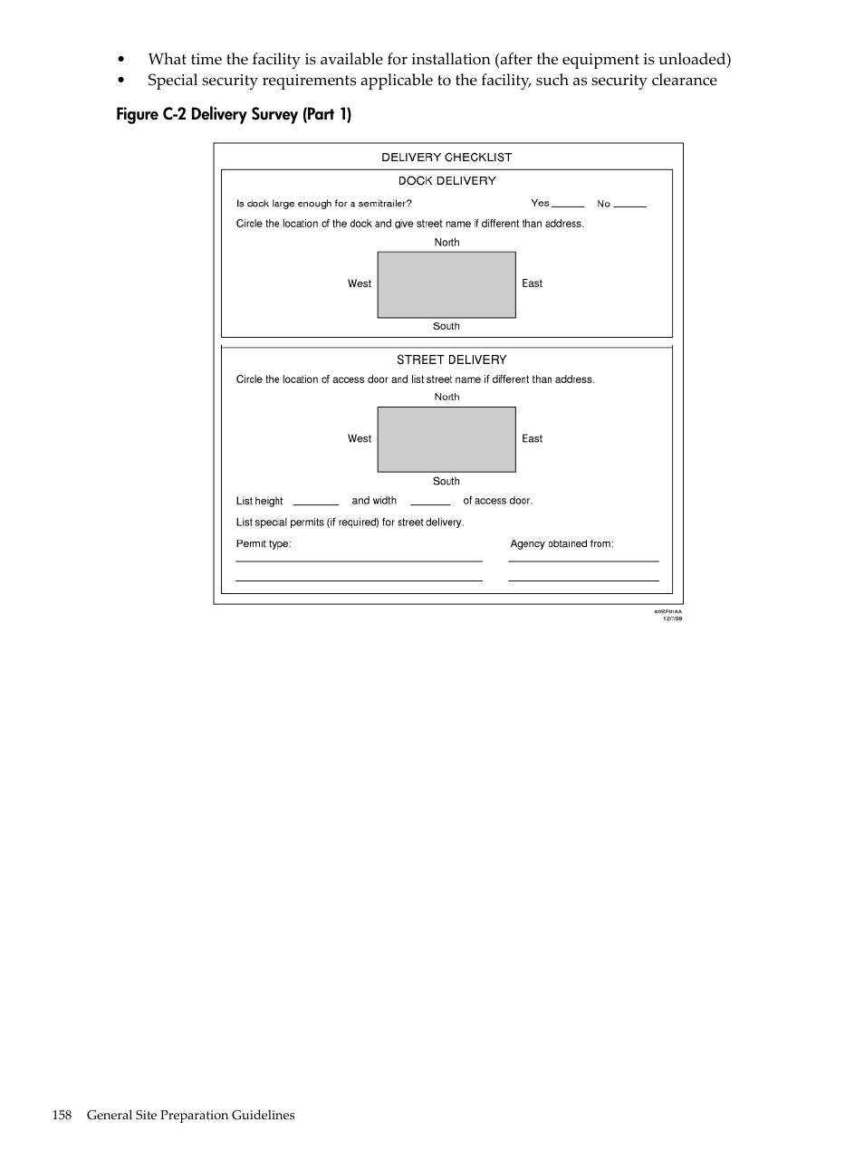 Delivery survey (part 1) | HP 9000 rp5400 Servers User Manual | Page 158 / 163