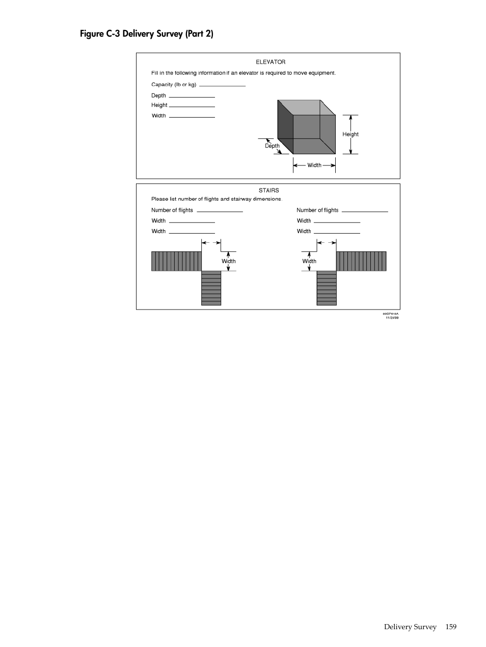 Delivery survey (part 2) | HP 9000 rp5400 Servers User Manual | Page 159 / 163