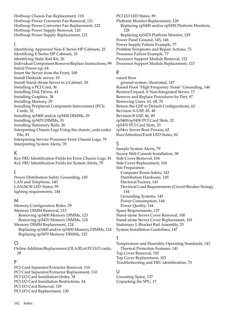 HP 9000 rp5400 Servers User Manual | Page 162 / 163