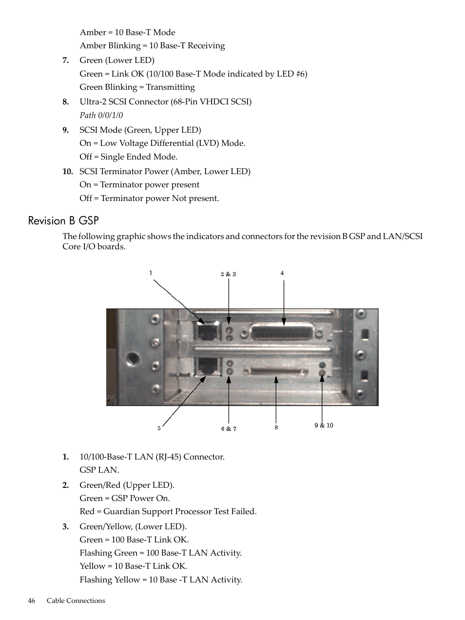 Revision b gsp | HP 9000 rp5400 Servers User Manual | Page 46 / 163