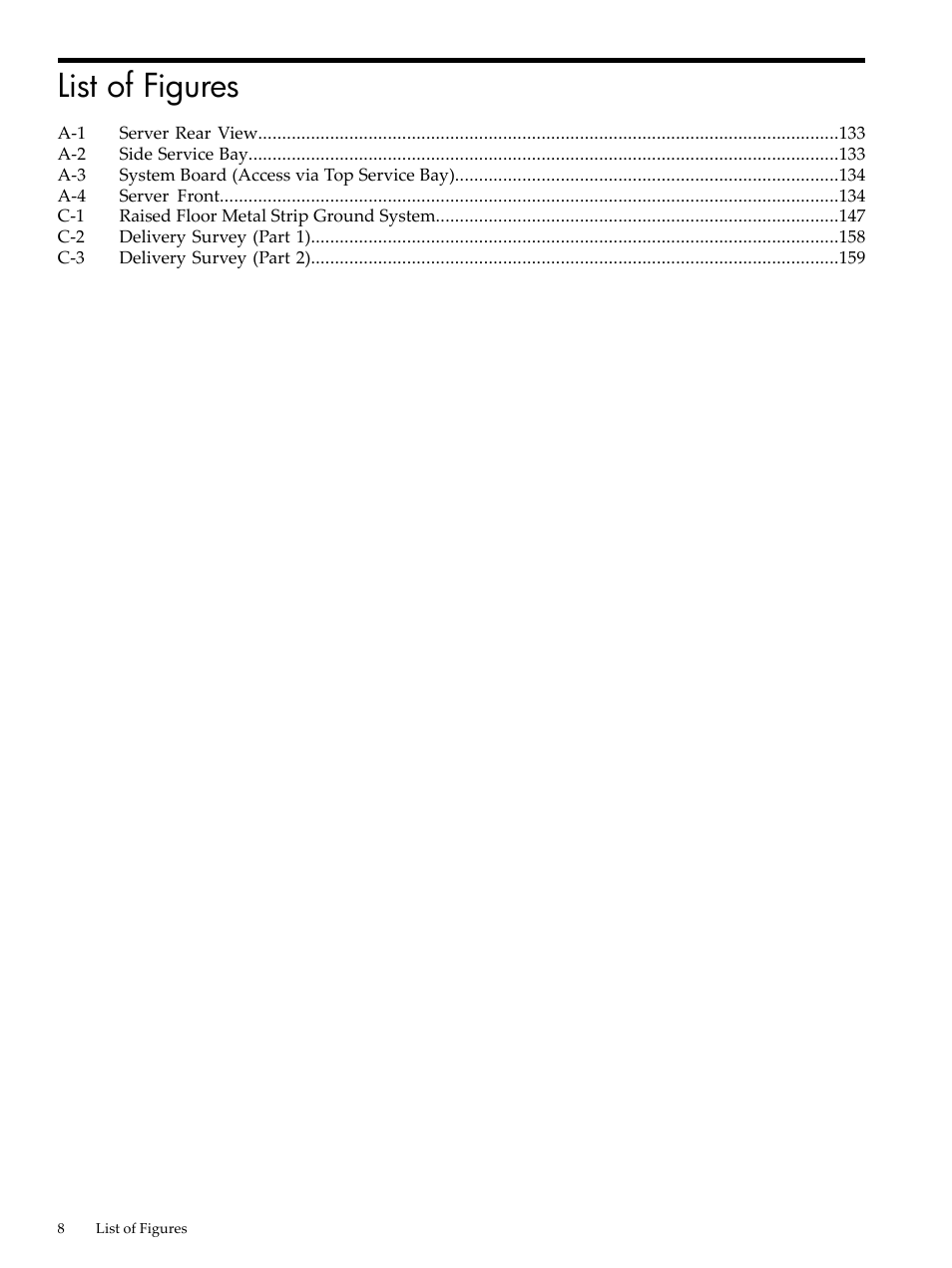 List of figures | HP 9000 rp5400 Servers User Manual | Page 8 / 163