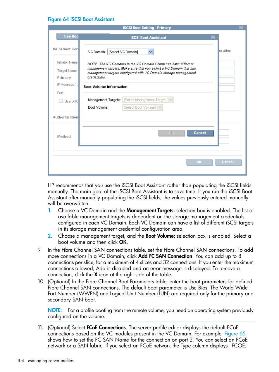 HP Insight Management-Software User Manual | Page 104 / 194