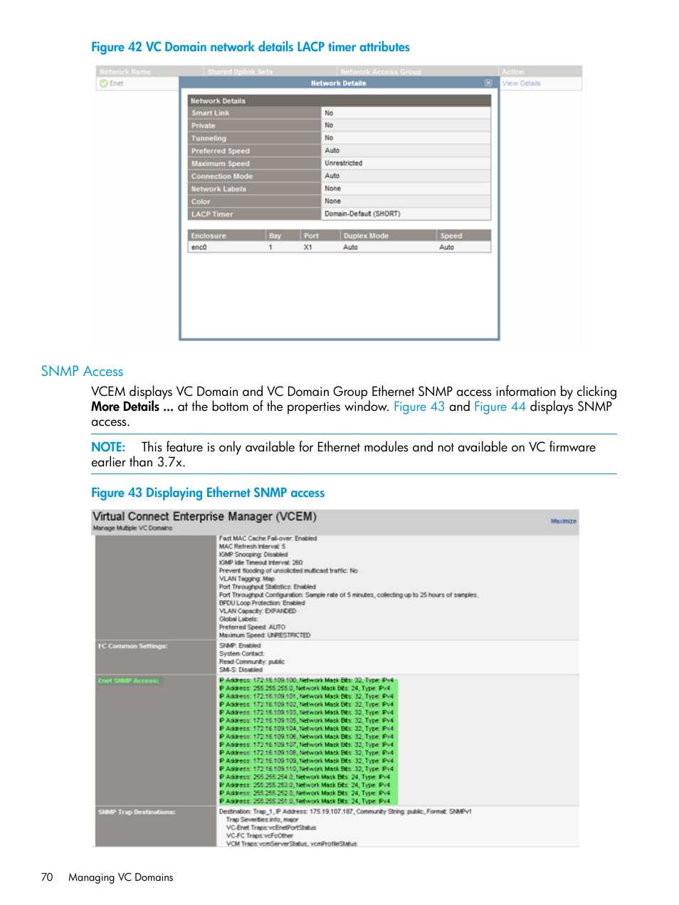 Snmp access | HP Insight Management-Software User Manual | Page 70 / 194