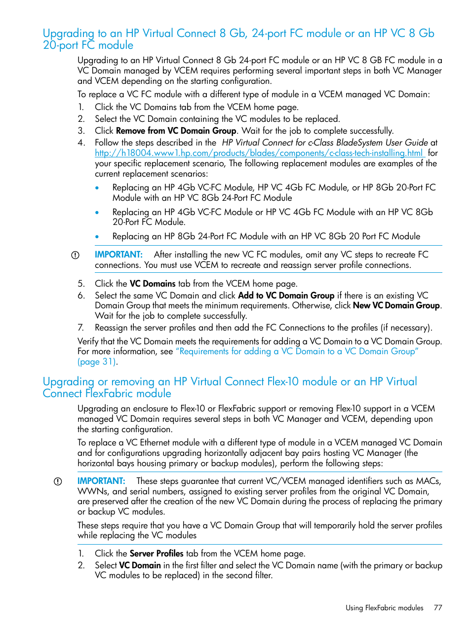 HP Insight Management-Software User Manual | Page 77 / 194